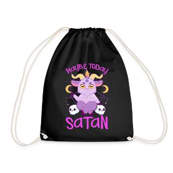 Satanic Satanism - Drawstring Bag - black - Front