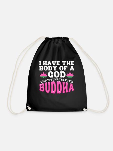 Bouddhisme bouddhiste - Sac de sport léger - noir