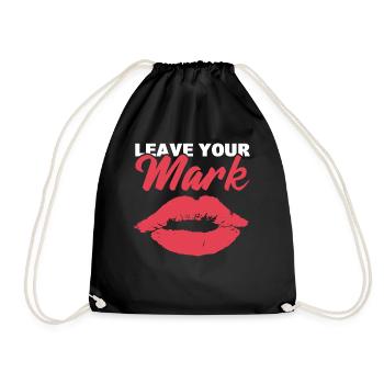 Laissez votre marque Maquilleuse - Sac de sport léger - noir - Devant