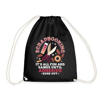 Scrapbooking Scrapbooker - Sac de sport léger - noir - Devant