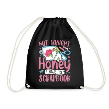 Scrapbooking Scrapbooker - Sac de sport léger - noir - Devant