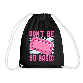 Fabrication de savon, savonnier, savonologue - Sac de sport léger - noir - Devant