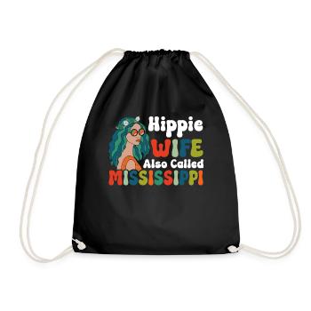Paix Groovy - Sac de sport léger - noir - Devant