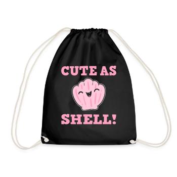 Jeu de mots Thalassophile - Sac de sport léger - noir - Devant