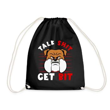 Furry Fandom Pumpkins Fursona - Drawstring Bag - black - Front