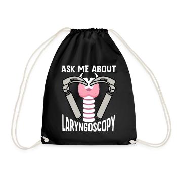 Anesthesiologist Anesthesiology - Drawstring Bag - black - Front