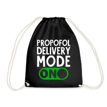Anesthesiologist Anesthesiology - Drawstring Bag - black - Front