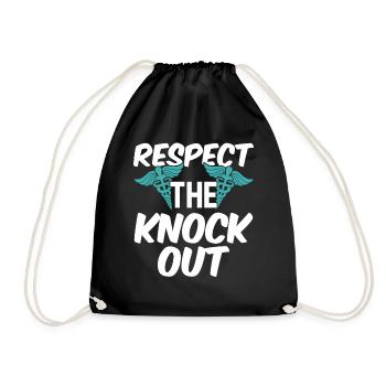 Anesthesiologist Anesthesiology - Drawstring Bag - black - Front