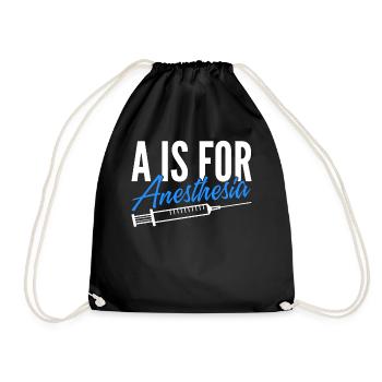 Anesthesiologist Anesthesiology - Drawstring Bag - black - Front