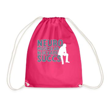 Anesthesiologist Anesthesiology - Drawstring Bag - fuchsia - Front