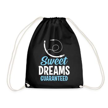 Anesthesiologist Anesthesiology - Drawstring Bag - black - Front