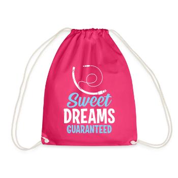 Anesthesiologist Anesthesiology - Drawstring Bag - fuchsia - Front