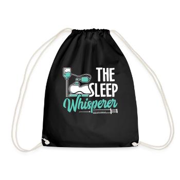 Anesthesiologist Anesthesiology - Drawstring Bag - black - Front