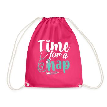 Anesthesiologist Anesthesiology - Drawstring Bag - fuchsia - Front