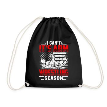 Bras de fer - Sac de sport léger - noir - Devant