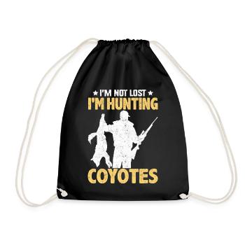 Coyote Hunt Coyote Hunter Yote - Sac de sport léger - noir - Devant