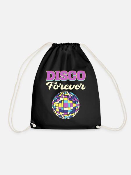 Disco Forever Disco Fanatic - Sac de sport léger - noir