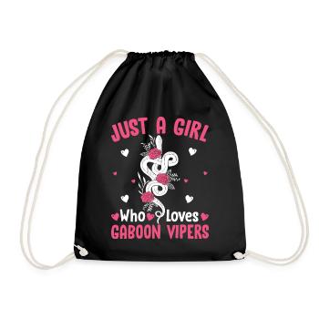 Snake owners - Drawstring Bag - black - Front