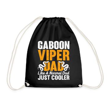 Snake owners - Drawstring Bag - black - Front