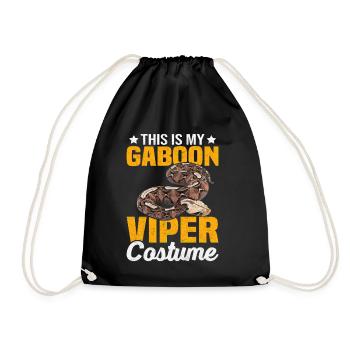 Snake owners - Drawstring Bag - black - Front