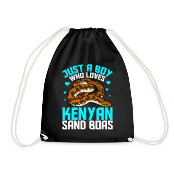 Snake owners - Drawstring Bag - black - Front
