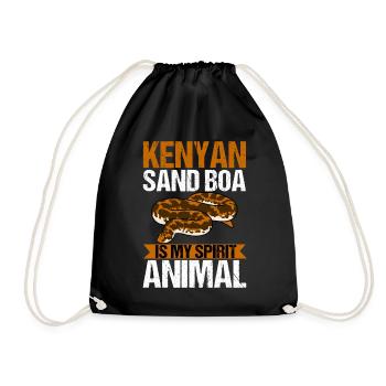 Snake owners - Drawstring Bag - black - Front