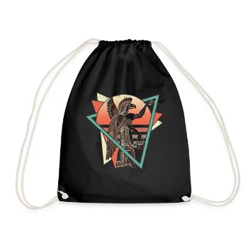 Anunnaki Ancient Sumerians Babylonians Assyrians - Drawstring Bag - black - Front