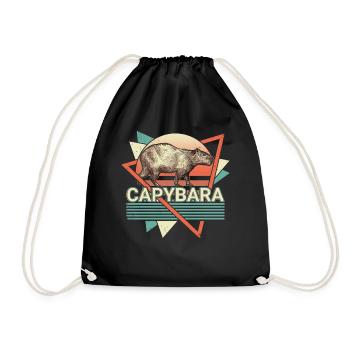 Chupacabra Crypto Cryptozoologie Rétro - Sac de sport léger - noir - Devant