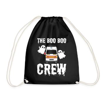 The Boo Boo Crew Krankenwagenfahrer - Turnbeutel - Schwarz - Vorne