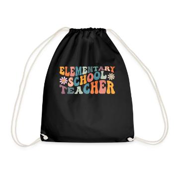 Groovy Primary School Teacher Middle School - Sac de sport léger - noir - Devant