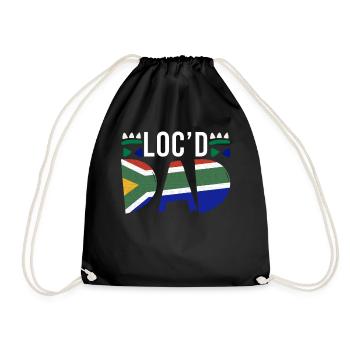 Dreadlocks Rastafari Rasta Afro - Drawstring Bag - black - Front