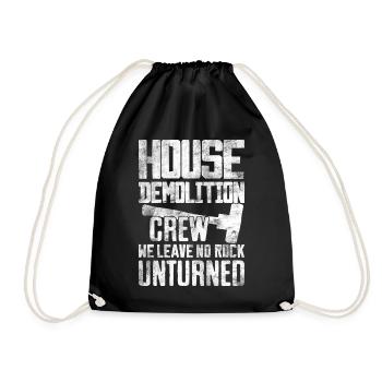 Démo amusante - Sac de sport léger - noir - Devant