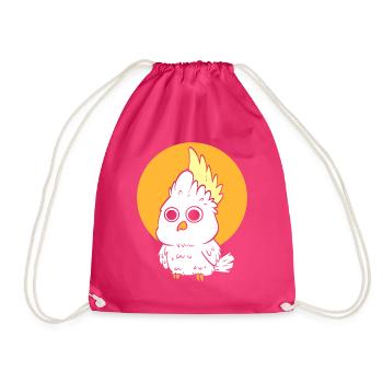 Netter Kakadu Veterinäriner -Tierarzt - Turnbeutel - Fuchsia - Vorne