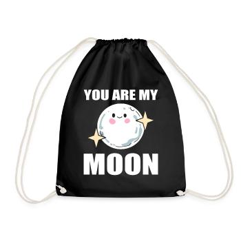 You Are My Moon Astrologe - Turnbeutel - Schwarz - Vorne