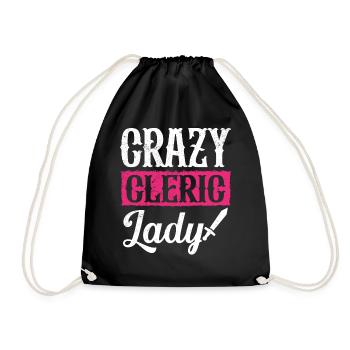 Drôle de Larp Live Action Jeu de rôle Gamer - Sac de sport léger - noir - Devant