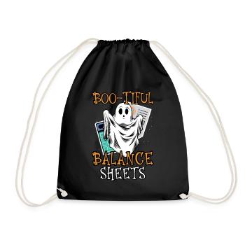 Boo-tiful Bilans Comptable Halloween - Sac de sport léger - noir - Devant