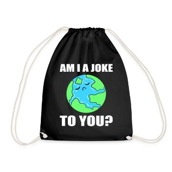 Earth Day Erde Tag Grüner Aktivist - Turnbeutel - Schwarz - Vorne