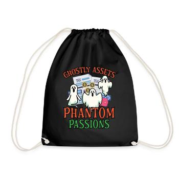 Ghostly Fortune Phantom Passions Grus - Sac de sport léger - noir - Devant