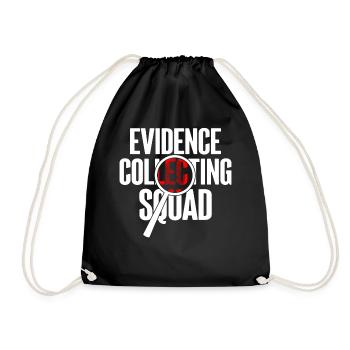 Drôle de scientifique médico-légal - Sac de sport léger - noir - Devant
