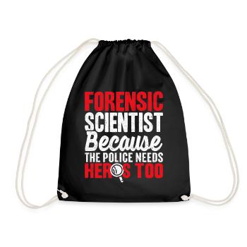 Drôle de science - Sac de sport léger - noir - Devant