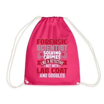 Funny - Drawstring Bag - fuchsia - Front