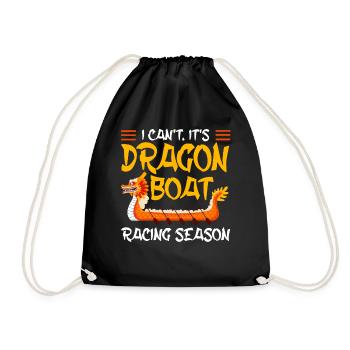 C’est drôle que je ne puisse pas. C’est Dragon Boat-R - Sac de sport léger - noir - Devant