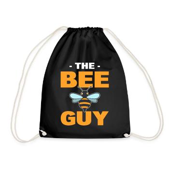 The Bee Guy Imker - Turnbeutel - Schwarz - Vorne