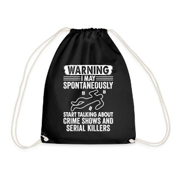 Drôle de coroner - Sac de sport léger - noir - Devant