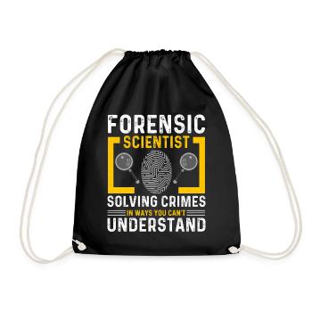 Drôle de chercheur scientifique - Sac de sport léger - noir - Devant