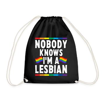 LGBTQ - Sac de sport léger - noir - Devant
