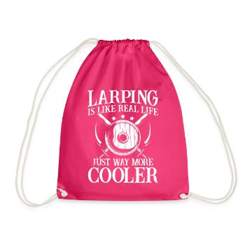 Jeux de rôle en direct LARP - Sac de sport léger - fuchsia - Devant
