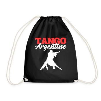 Tango Argentino Tango Tänzer - Turnbeutel - Schwarz - Vorne