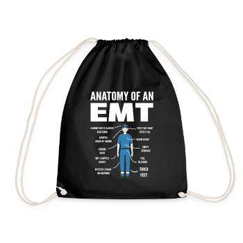 Anatomy Of An EMT - Turnbeutel - Schwarz - Vorne
