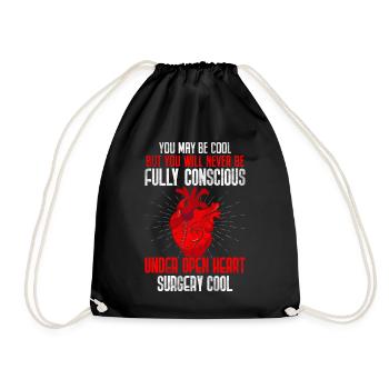 Restoration - Drawstring Bag - black - Front